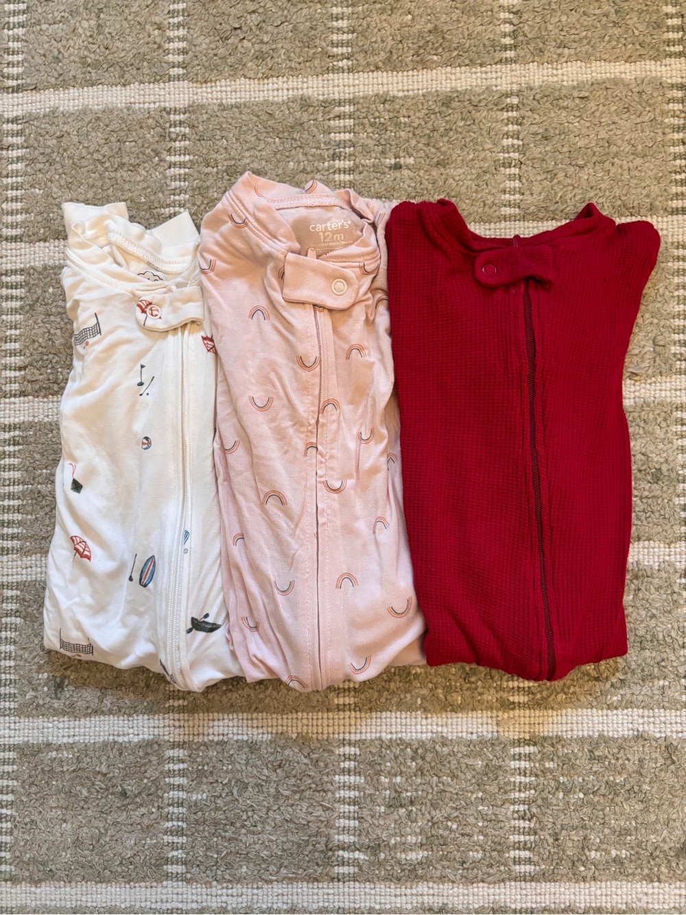 Carter’s PurelySoft 12M PJs Bundle